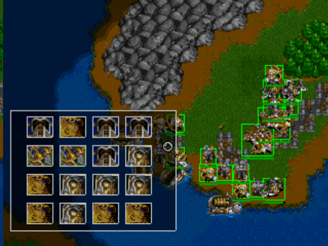 Warcraft II: The Dark Saga screenshot 3 for Sega Saturn